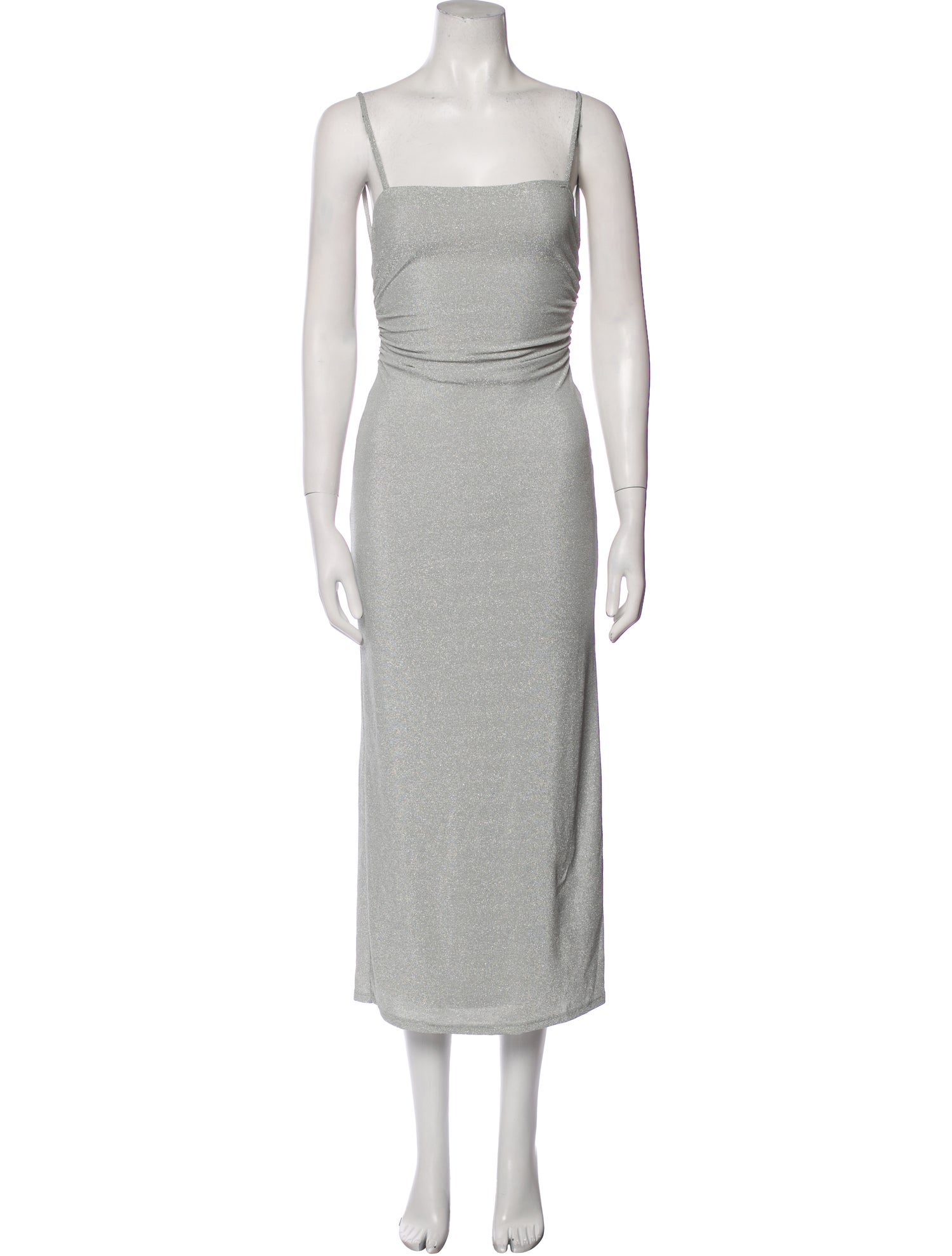 Reformation Square Neckline Long Dress